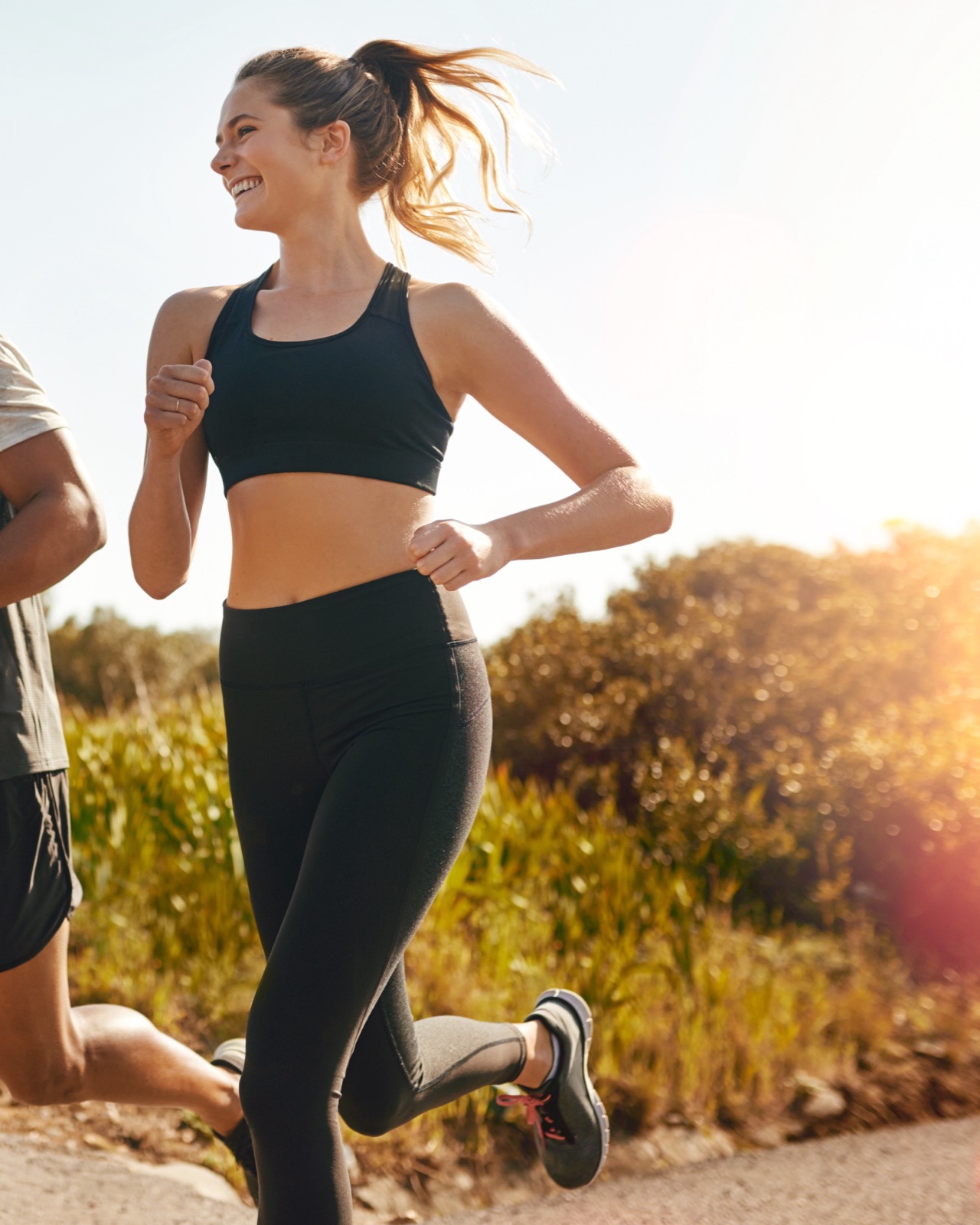 Persona corriendo al aire libre